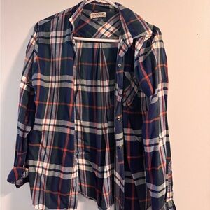 Magellan Outdoors Men's Blue Plaid Shirt